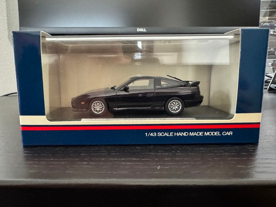 ハイストーリー 1/43 日産 180SX 1996 ミッドナイトパープル