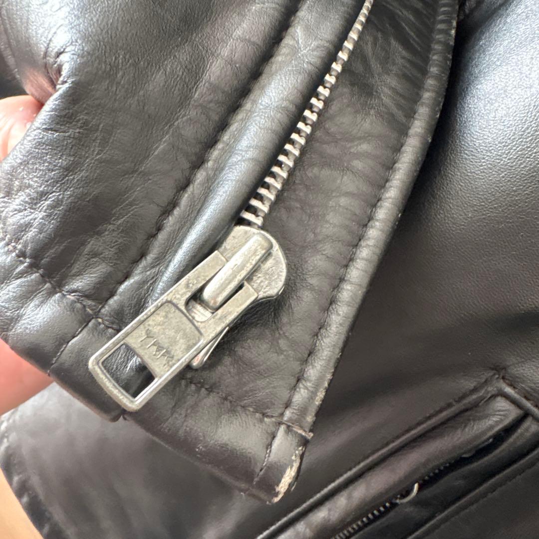 美品‼︎ Schott ショット 641 シングルライダース　42 スタンドカラー