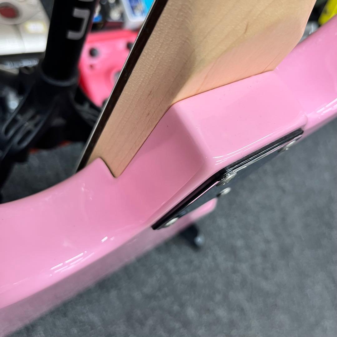 【11372】Bacchus WJB-330R ジャズベースタイプ ピンク