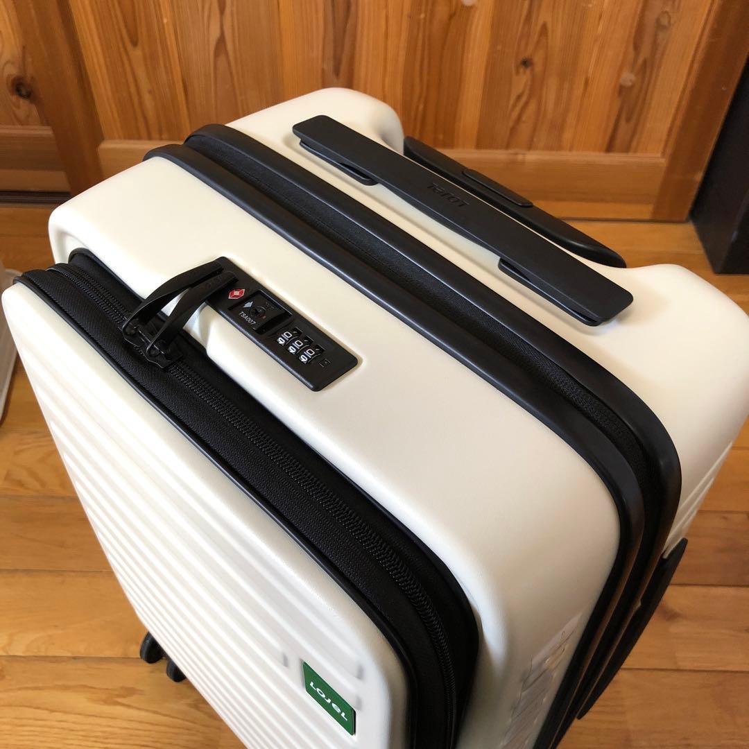 LOJeL ロジェール CUBO S キャリー スーツケース ホワイト