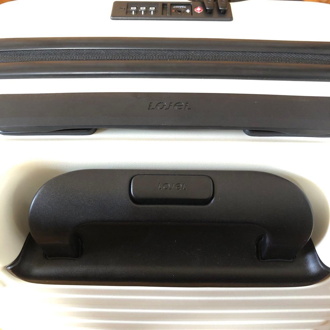 LOJeL ロジェール CUBO S キャリー スーツケース ホワイト