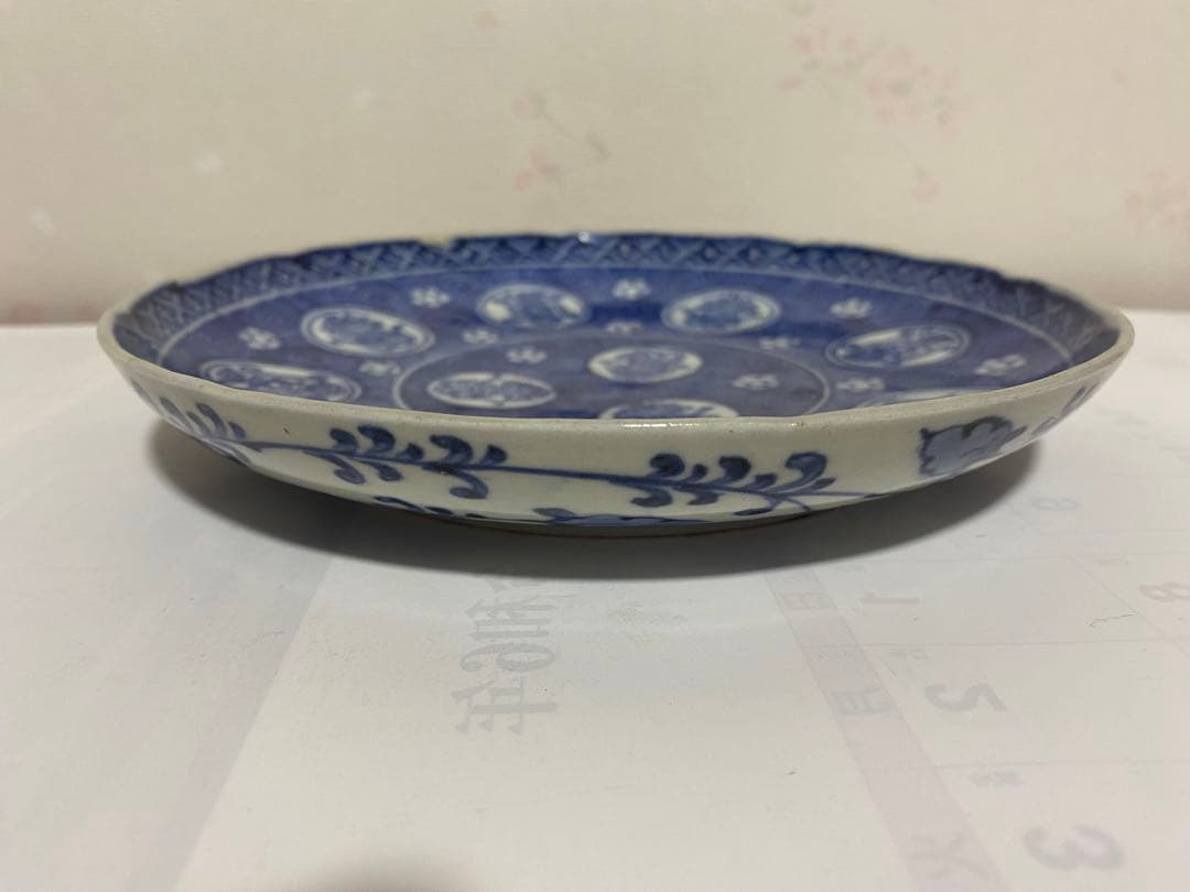 ⭐️中国陶磁 清時代 染付 壽字 吉祥文様 古玩 古美術品 珍物 骨董品