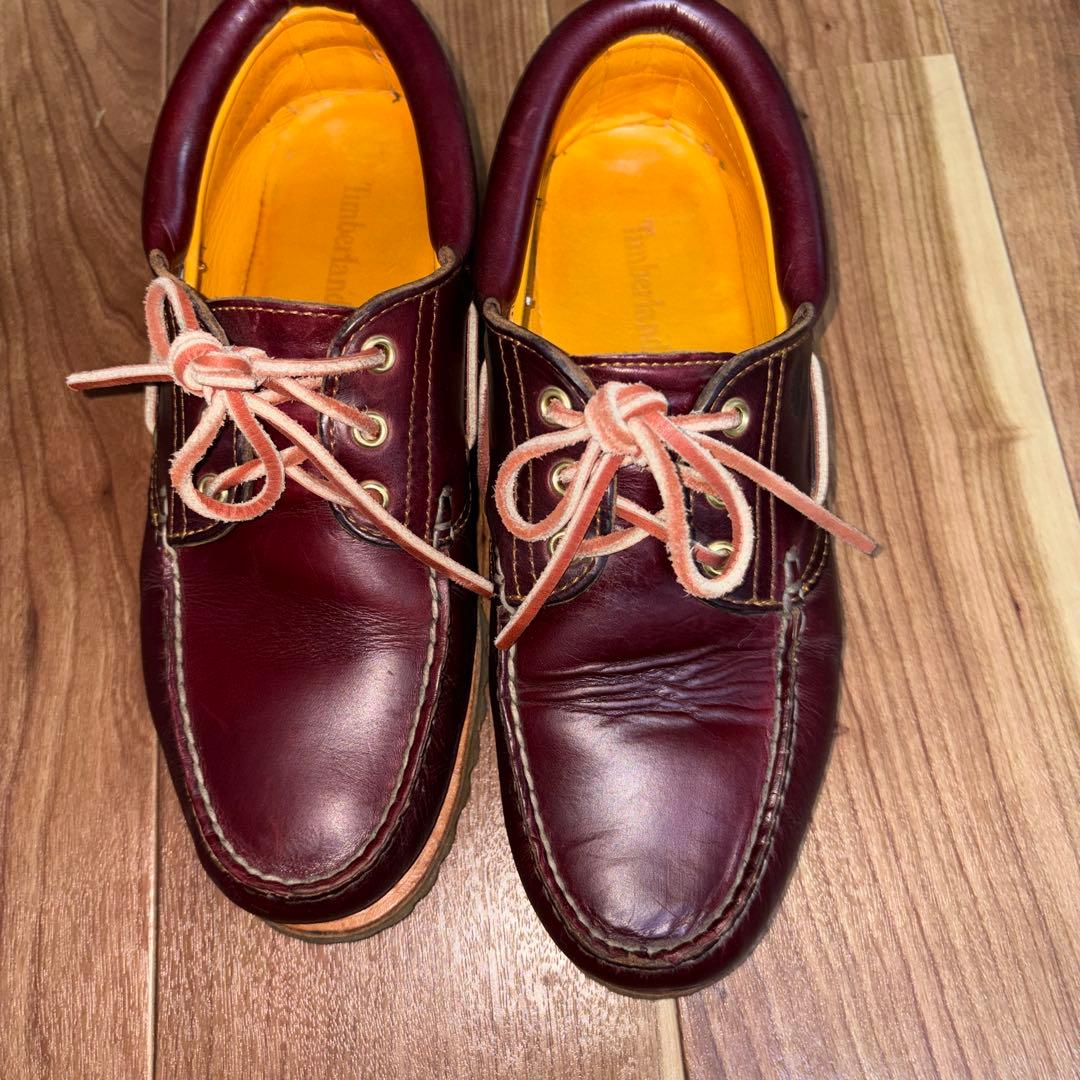 Timberland 3eye バーガンディ