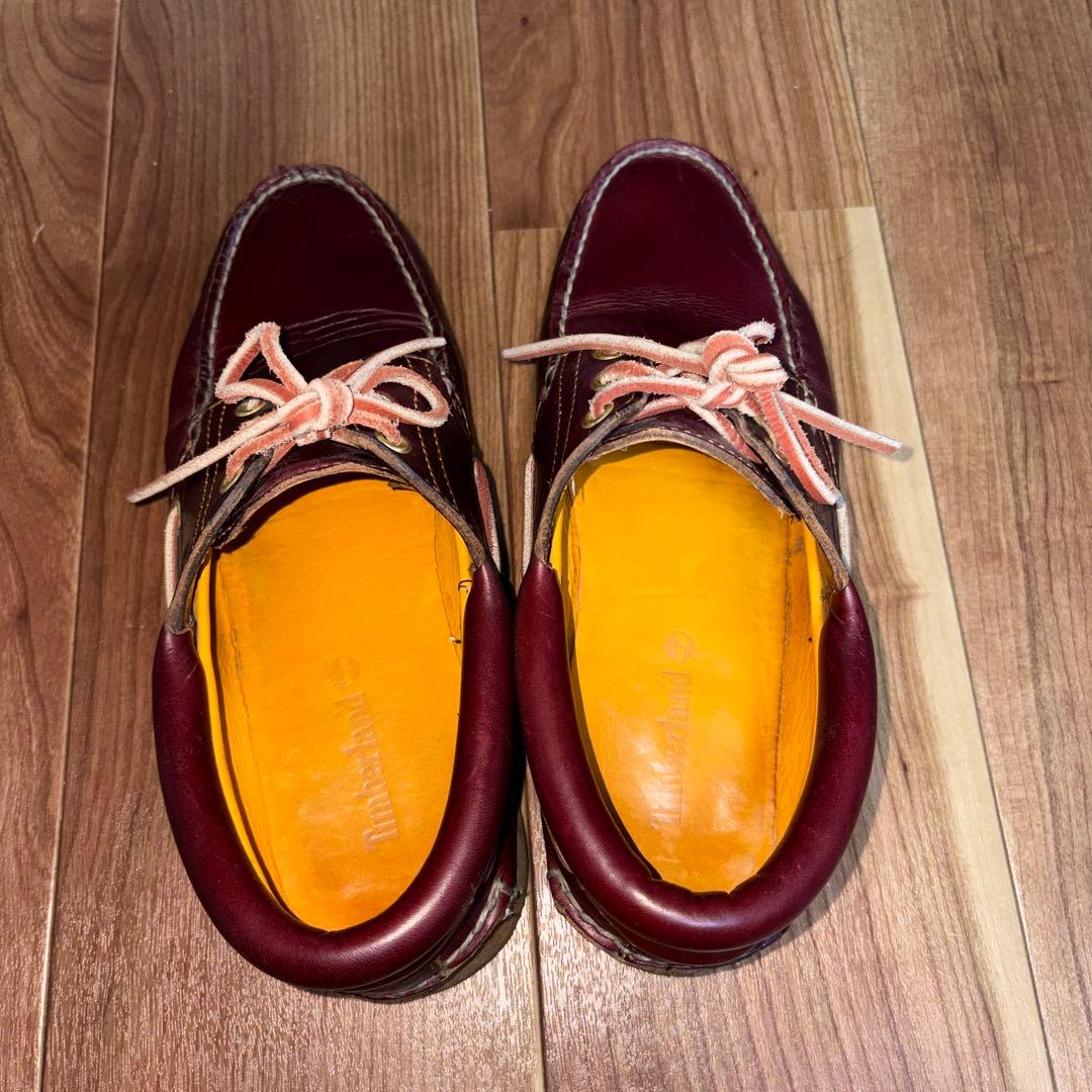 Timberland 3eye バーガンディ