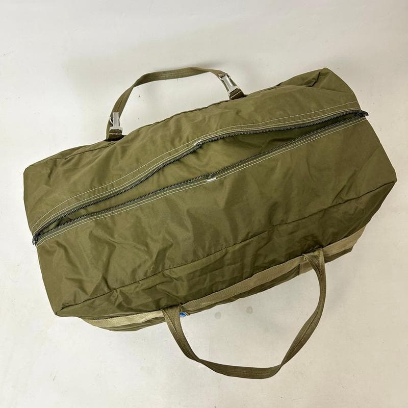 【希少】フランス軍 AERAZUR パラシュートバッグ 65L 金属製ジッパー