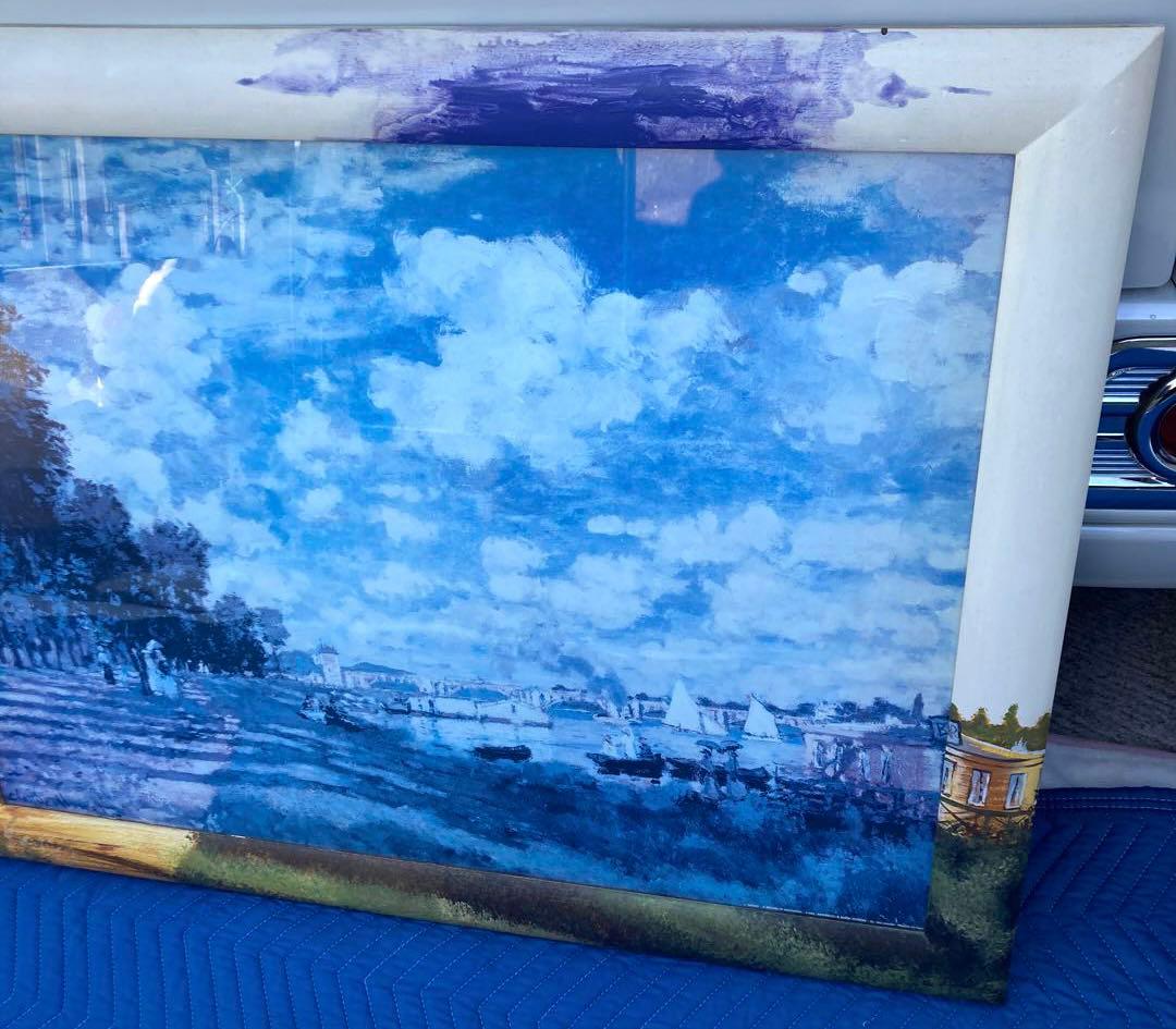 92×71.5クロードモネ特大サイズアートフレーム