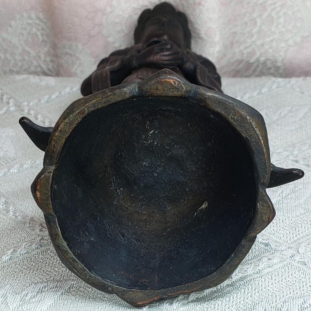 【白鳳仏】◆金銅観音菩薩立像 仏像◆検）新羅仏 天平仏 飛鳥仏 空海 親鸞 法然