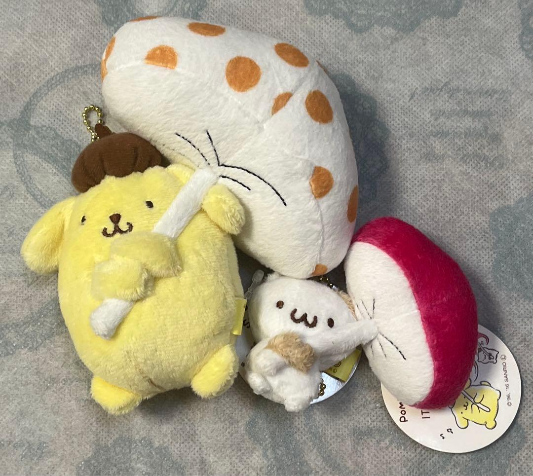 【新品・レア・タグ付】ITS'DEMO ポムポムプリン　きのこマスコット