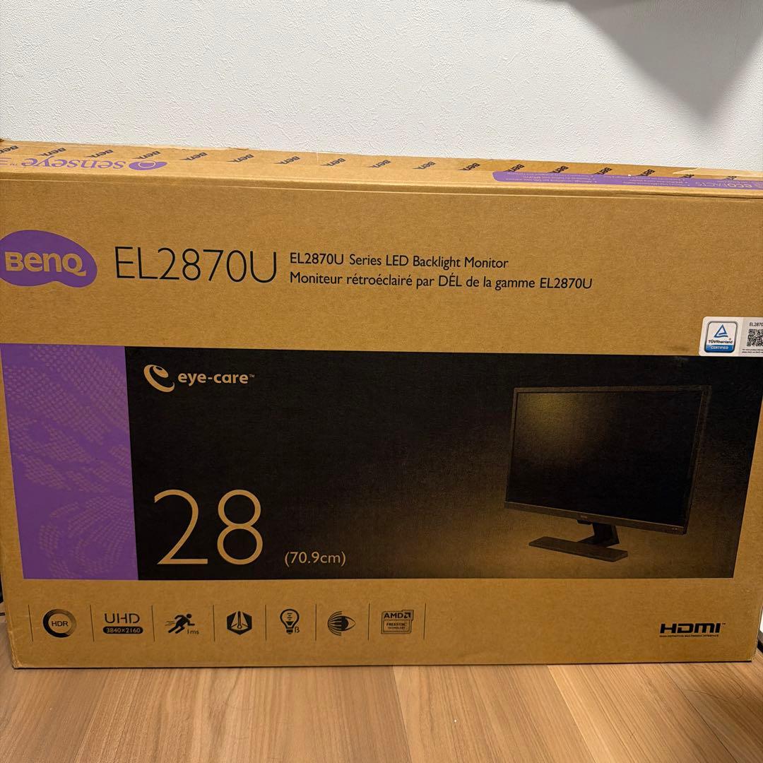 BenQ EL2870U ゲーミングモニター 4k
