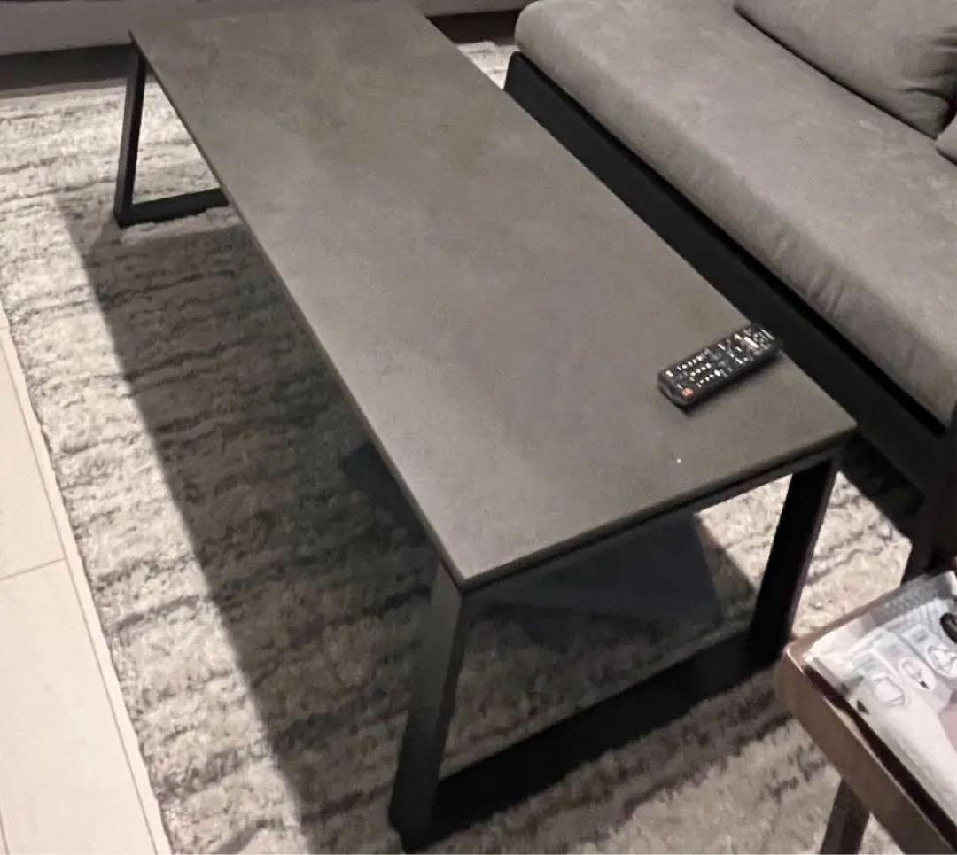 【値下げ・期間限定】ニトリ　センターテーブル(セーラル120 CHN GY)