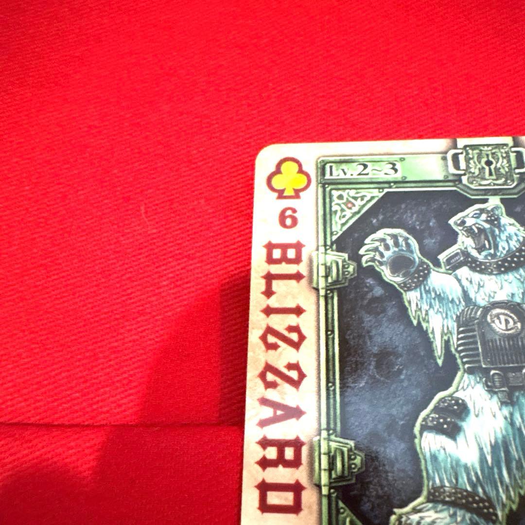 ラウズカード ブリザードボーラー 仮面ライダー剣 トレカ クローバー6 レンゲル