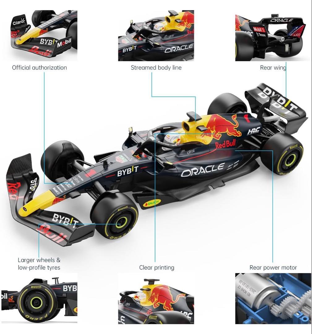 【送料込】RASTAR 1/12 レッドブル RB18 ラジコンカー F1