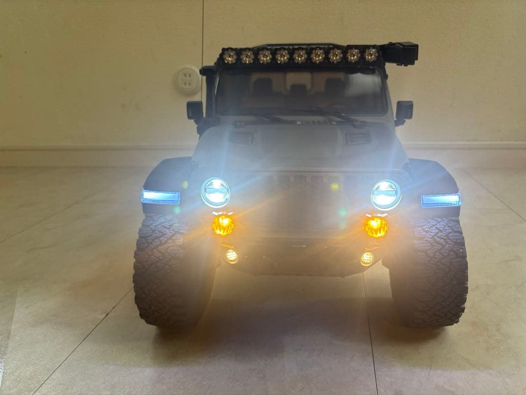 Rlaarlo 1/7 ジープ Jeepブラシレス JK07Pro クローラー