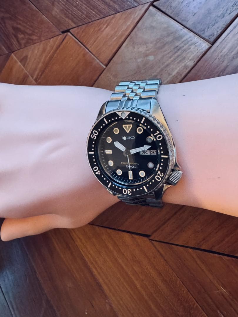 SEIKO 7C43-6010 セイコーダイバー レトロ ジュビリーブレス