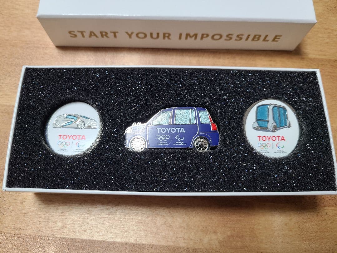 【非売品】TOYOTA 東京2020オリンピック記念ピンバッジ