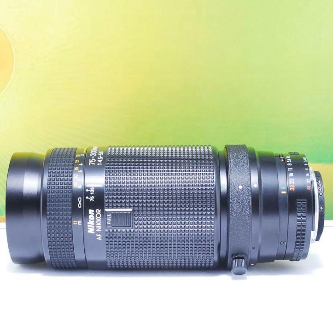 ✨美品✨Nikon AF 75-300mm 超望遠レンズ 運動会 野鳥撮影