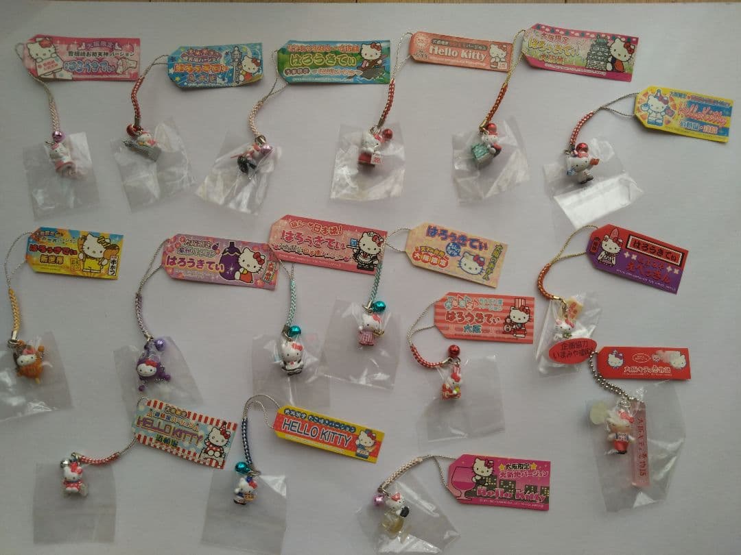 激レアご当地ハローキティ根付　まとめ売り　No.1 156個