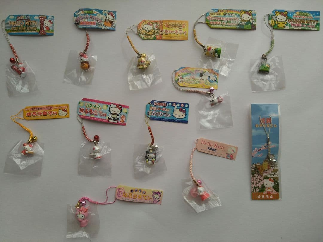 激レアご当地ハローキティ根付　まとめ売り　No.1 156個