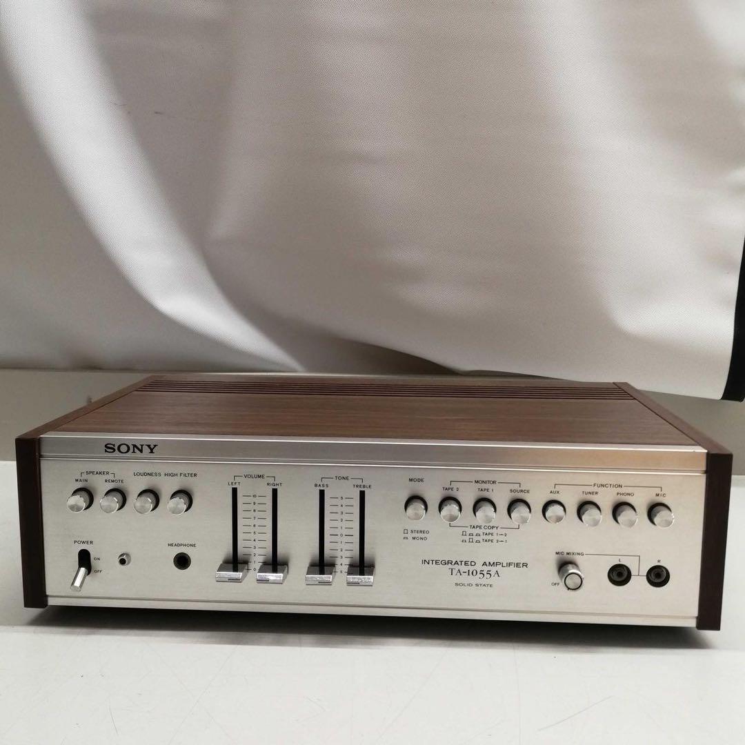 ソニー プリメインアンプ TA-1055A 動作確認済 取説 音響機器