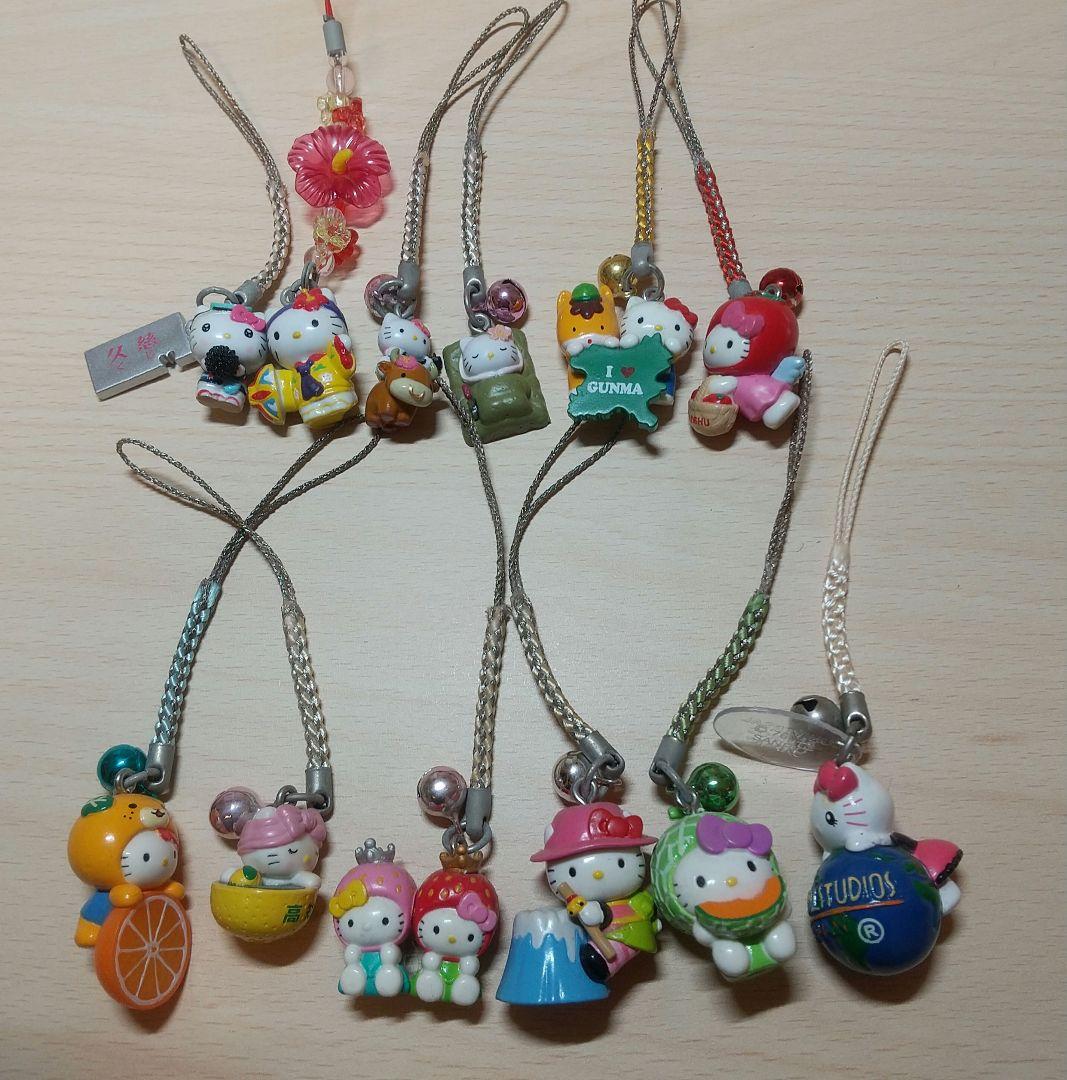 ハローキティ ストラップ 12個セット
