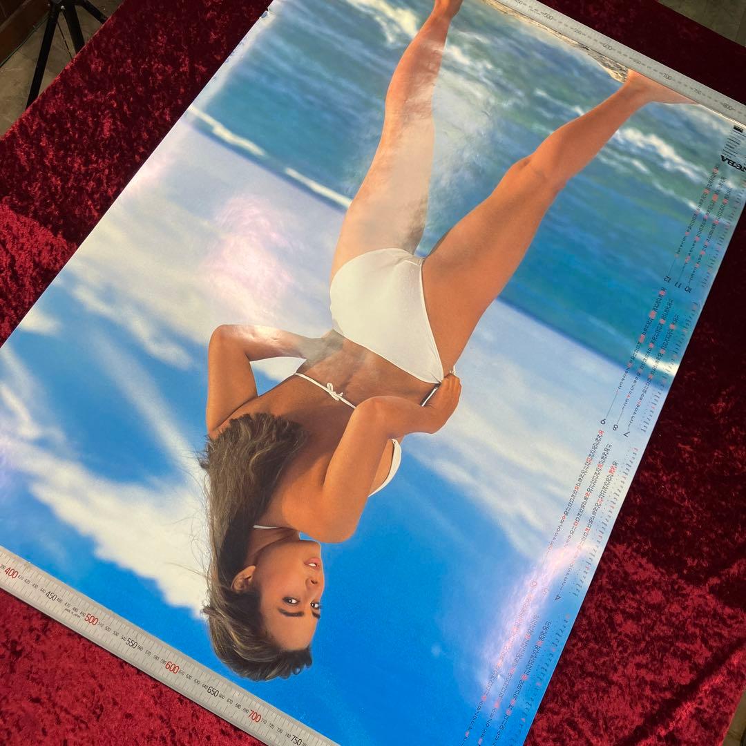 フローレンス芳賀？　ニノミヤムセン　1985年度カレンダー付き　B1　ポスター