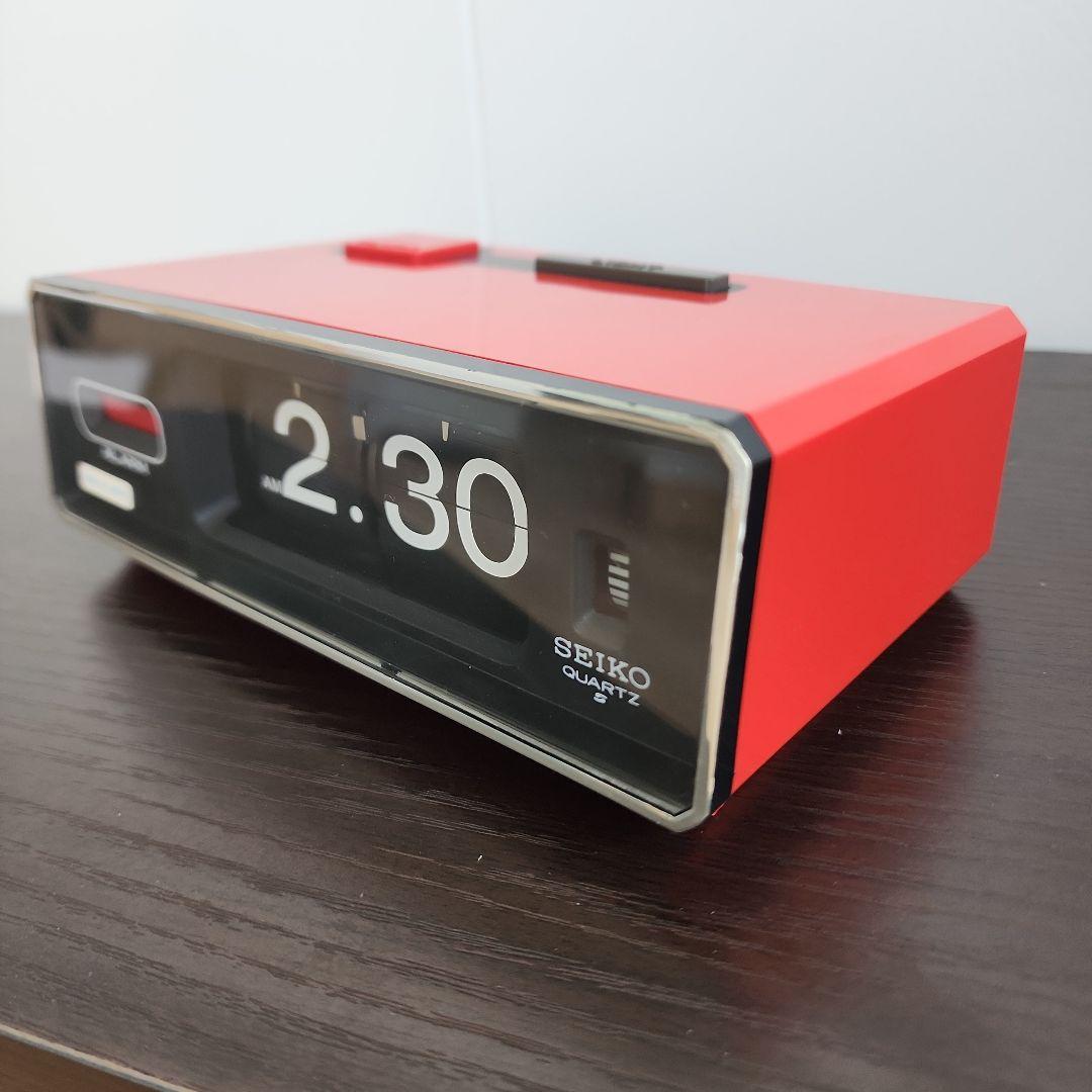 昭和レトロ　パタパタ時計 電池式（単１　1本）説明書　箱つき