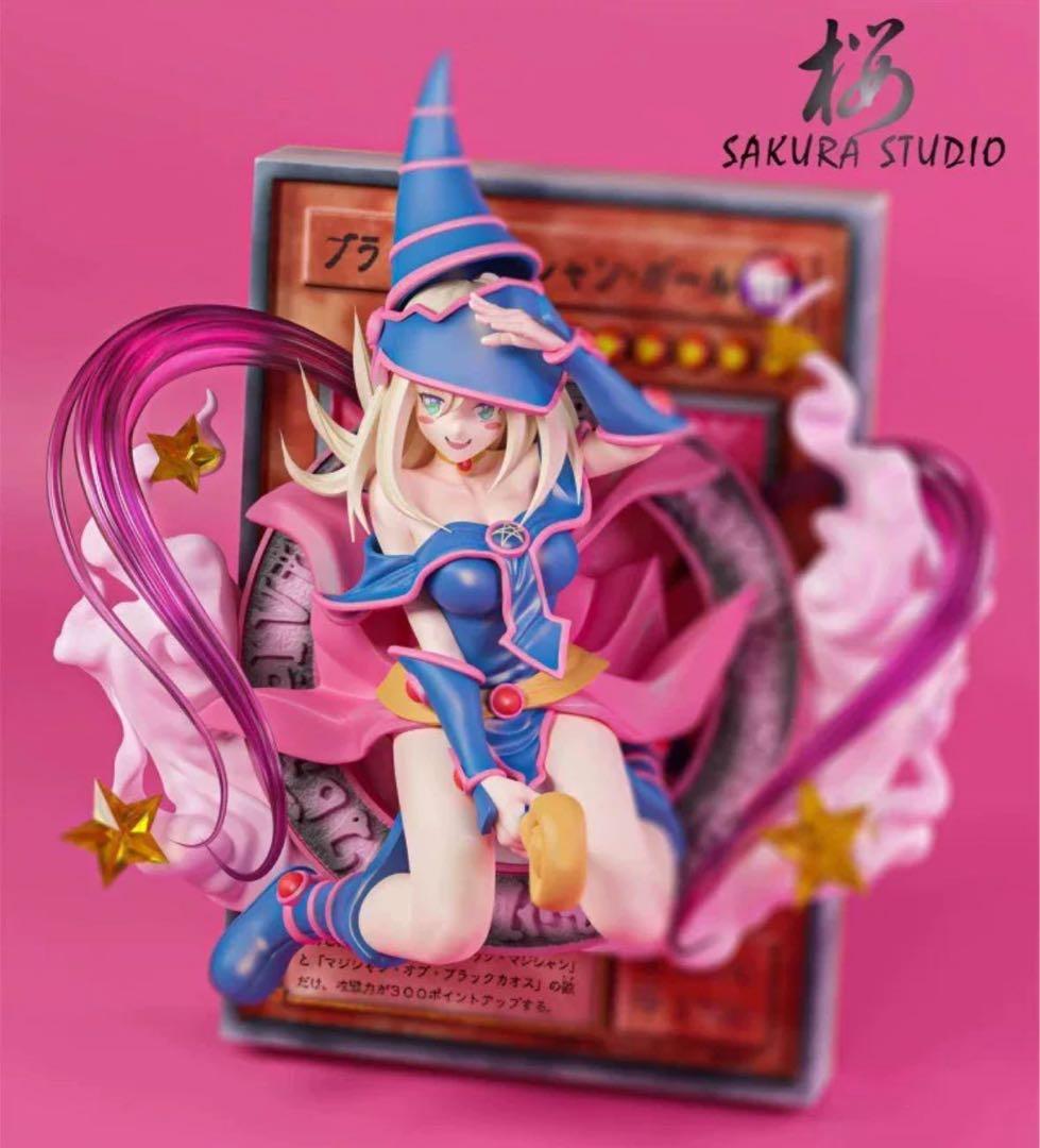 遊戯王 ブラック・マジシャン・ガール ガレージキット ガレキ スタチュー ②