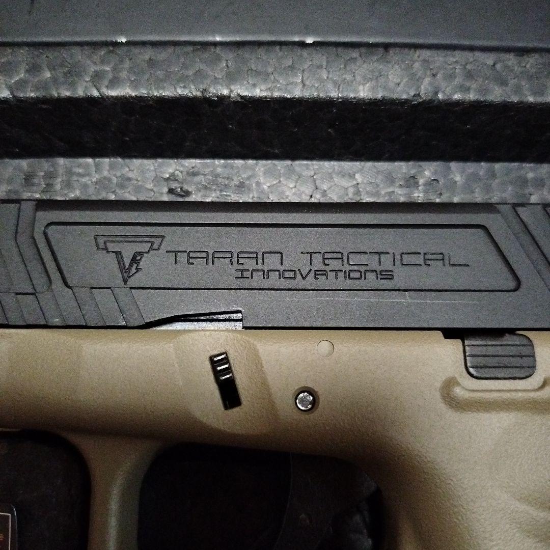 東京マルイ　GLOCK26 ガスガン TTI刻印、セラコート済　タンカラー