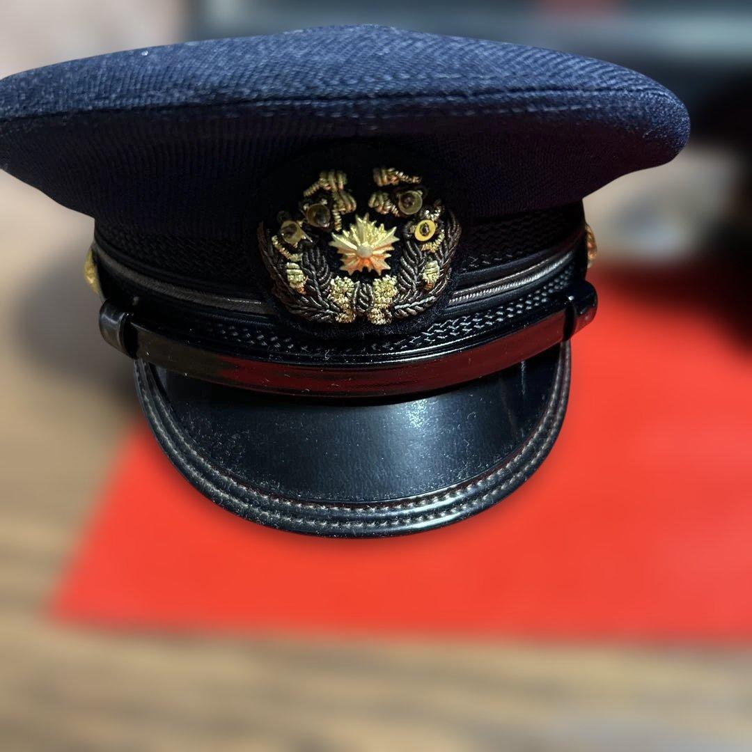 警察レプリカミニチュア帽子　鑑賞用