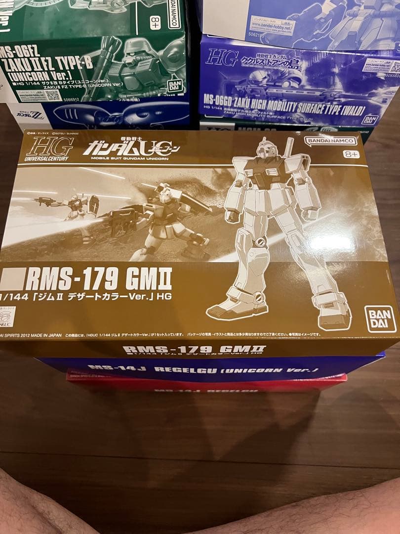 ガンプラ　HGUC プレミアムバンダイ限定 13個　積みプラ　未組み立て
