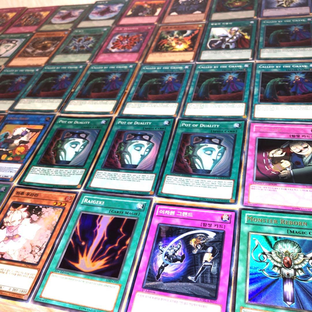 遊戯王 海外版のみ 大量まとめ売り ノーマル/字レア　約45000枚 引退品