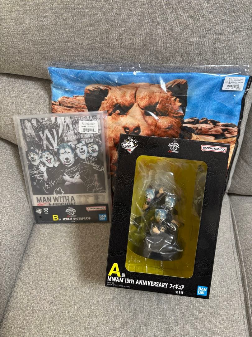 MAN WITH A MISSION 一番くじ　A賞　B賞　ラストワン賞