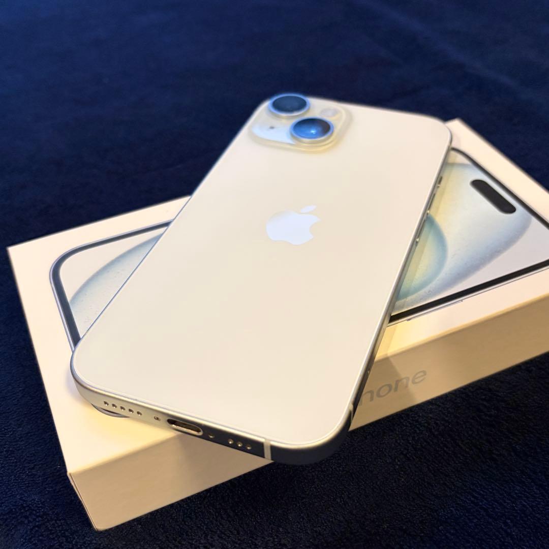 Apple iPhone 15 ブルー SIMフリー　128GB