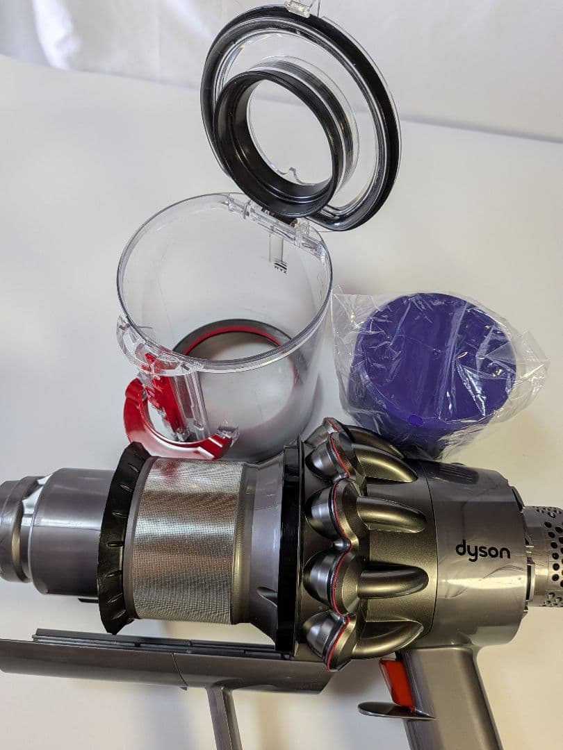 ba553　53分　ダイソン　コードレス　SV12　稼働品　分解洗浄済　動作保証