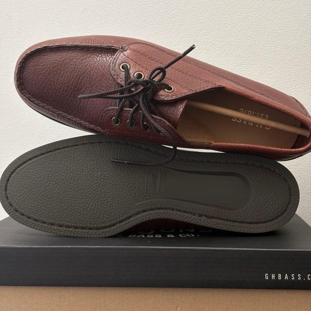 新品 28cm G.H.BASS for District CAMP MOC