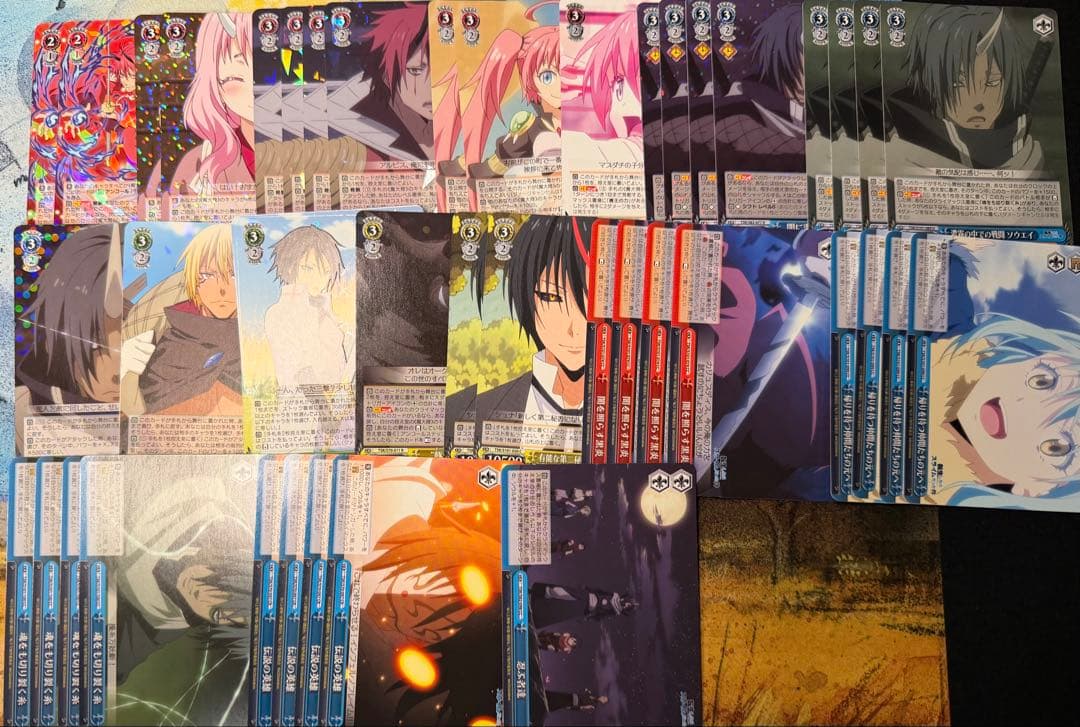 転スラ ヴァイスシュヴァルツ デッキ パーツ