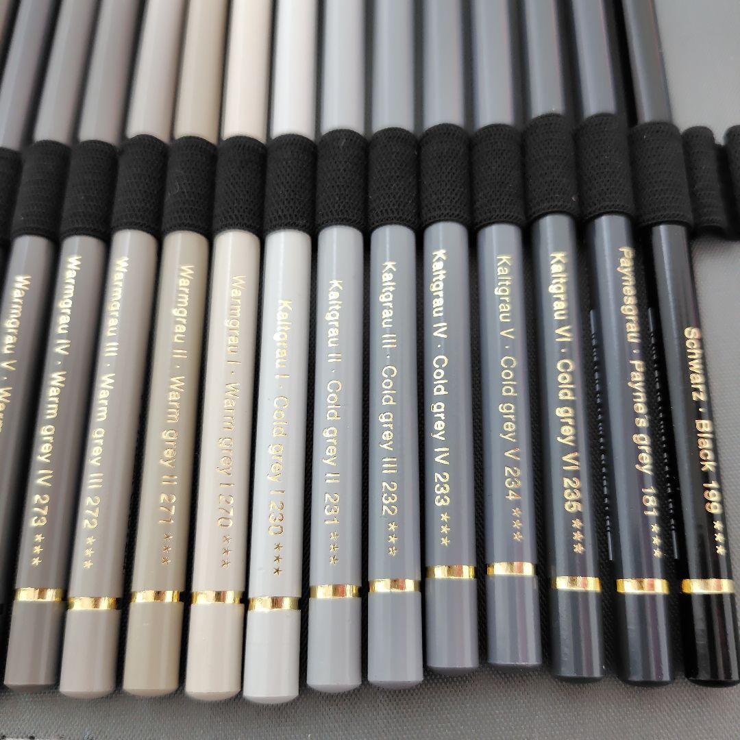 ポリクロモス　油性色鉛筆　まとめ売り　色鉛筆ケース付き