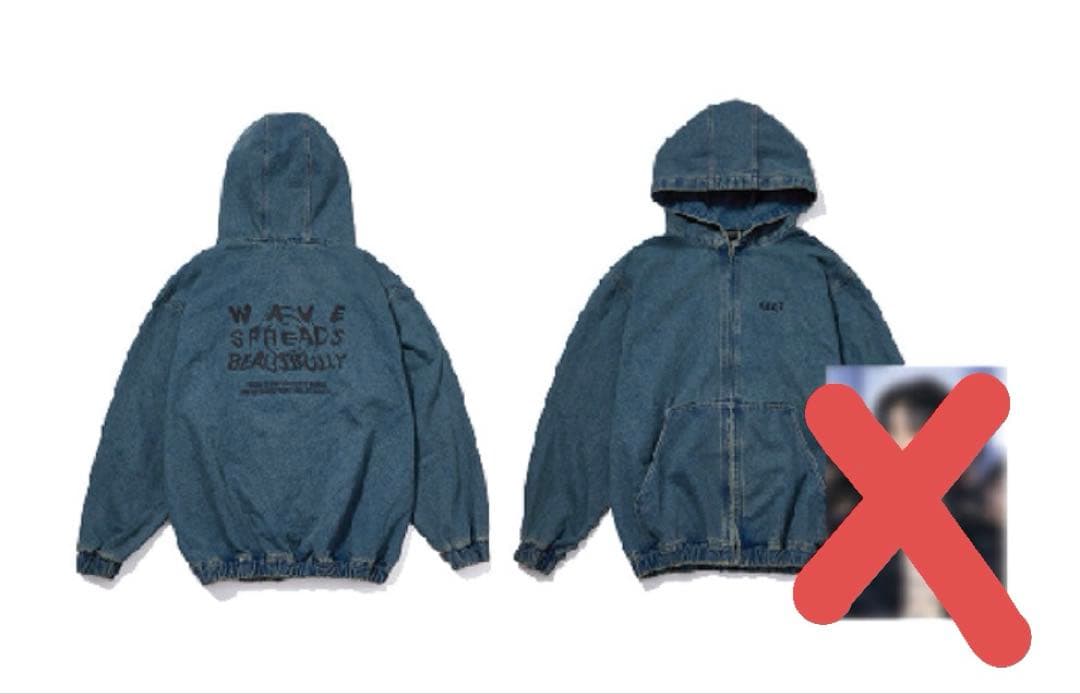 ジミン　展示会　フーディ　Lサイズ