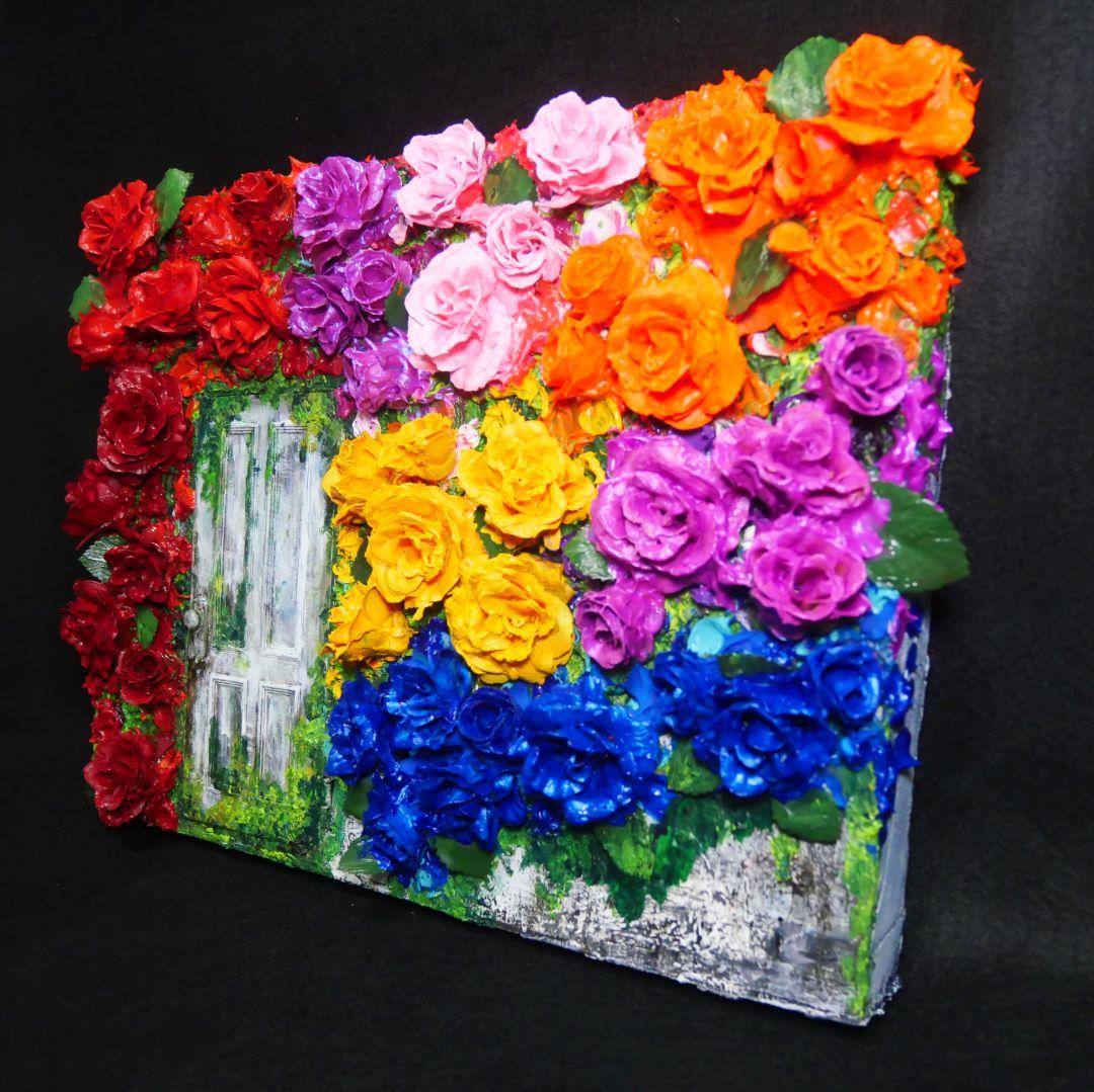 油絵 油彩 油彩画 絵画 絵【扉の先】