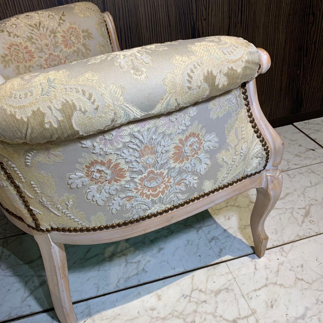 アンティークチェア　ホワイト