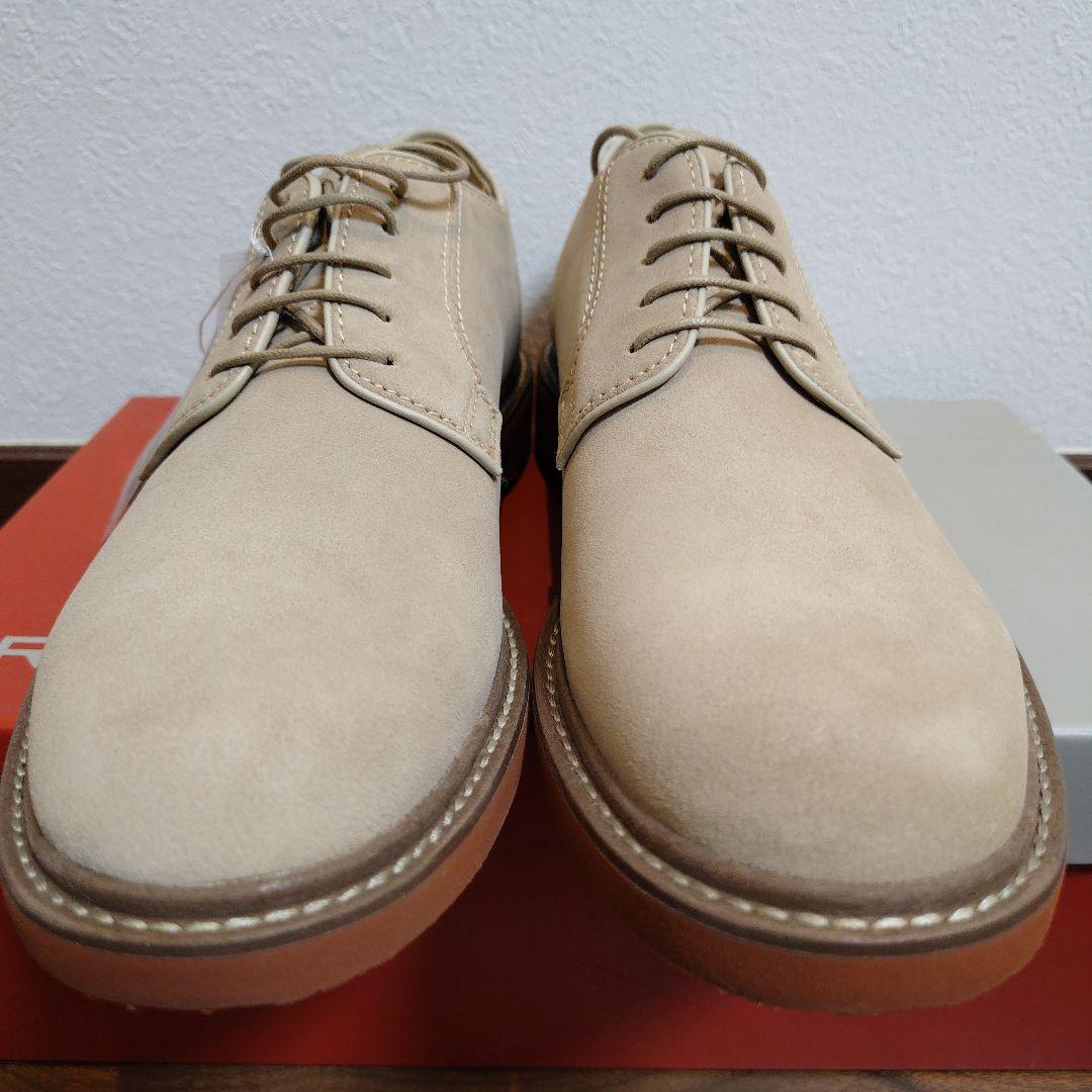 【値下中】未使用 REGAL ベージュ スエード ドレスシューズ 25.5cm