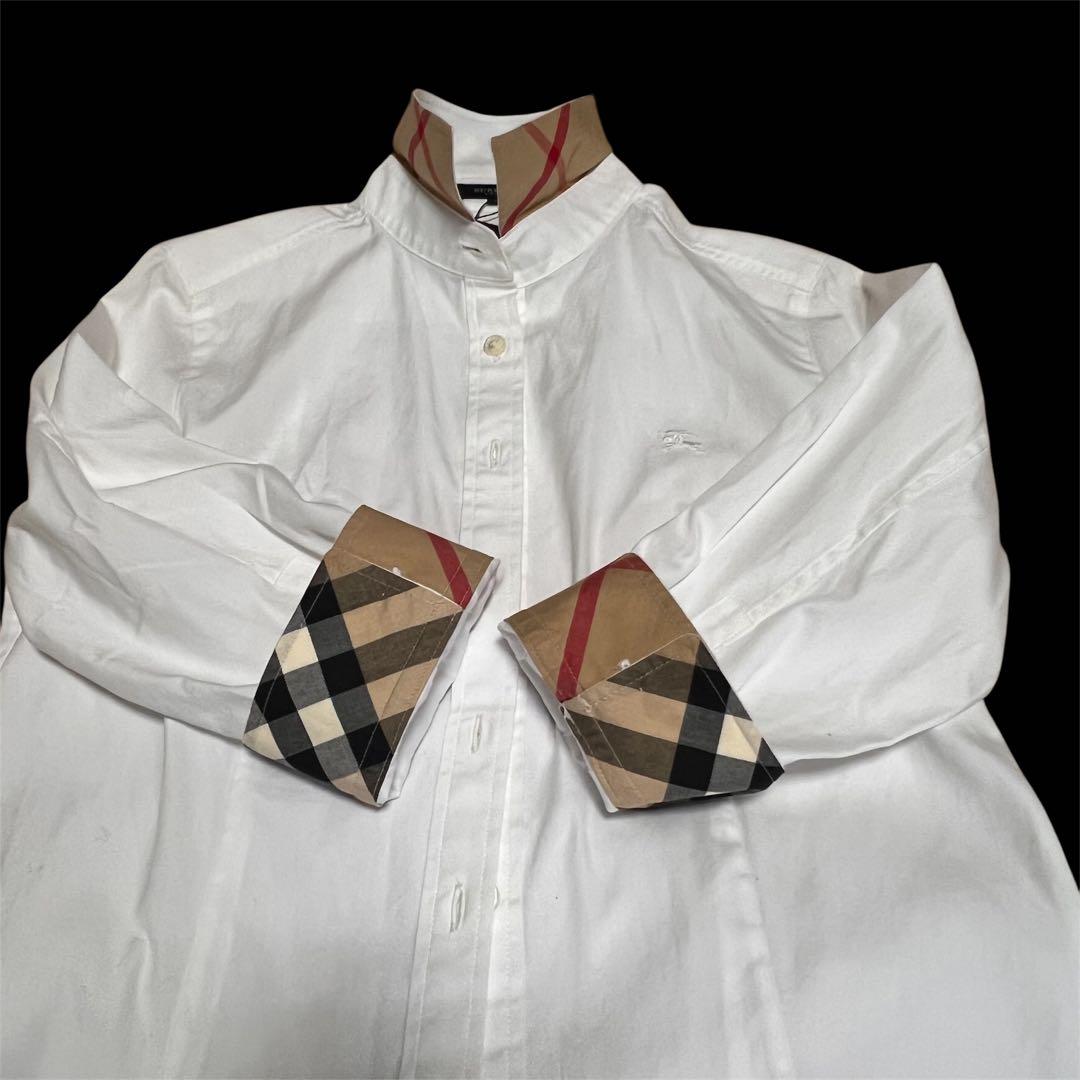 タグ付　BURBERRY ホワイト シャツ 38