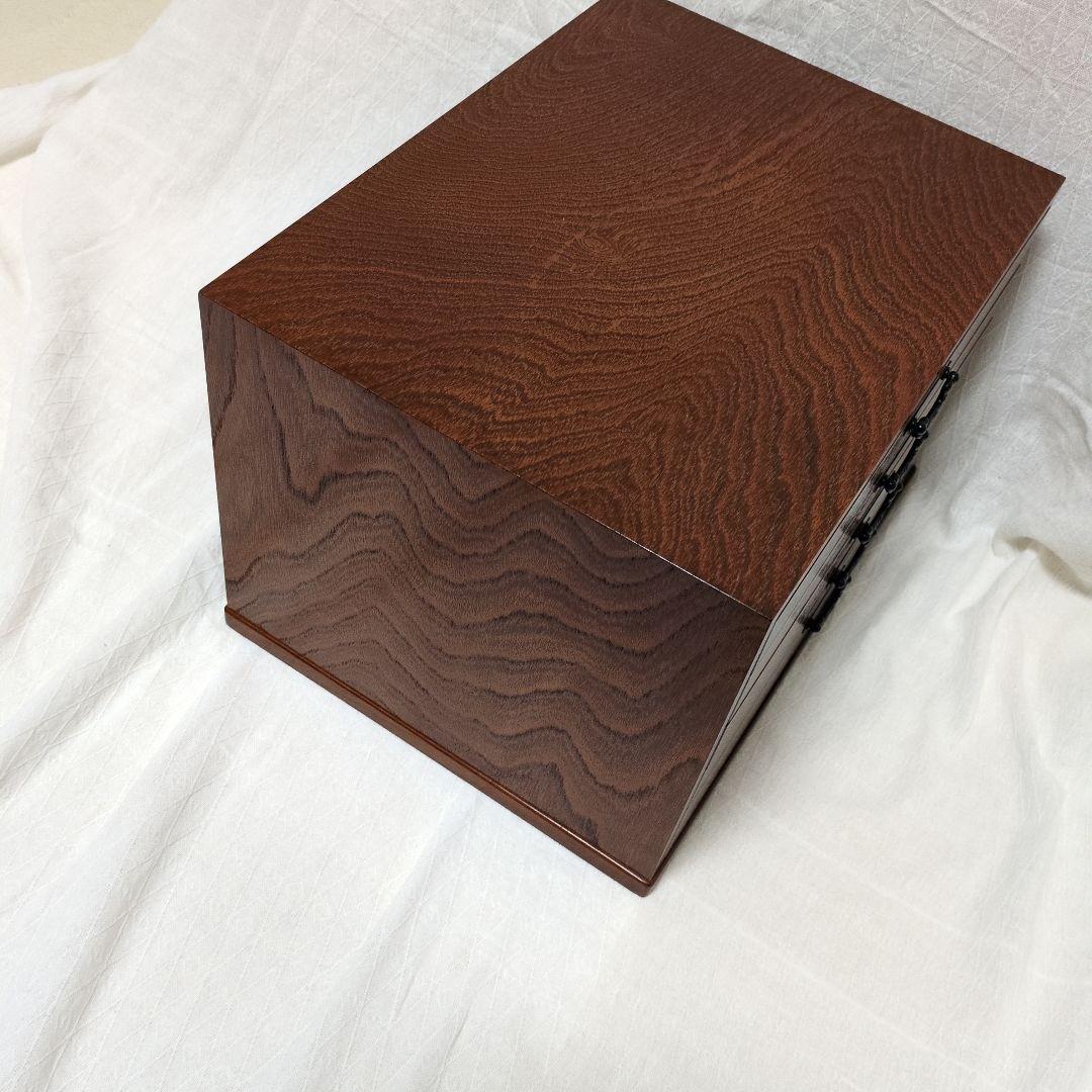 5段木製小型タンス ブラウン