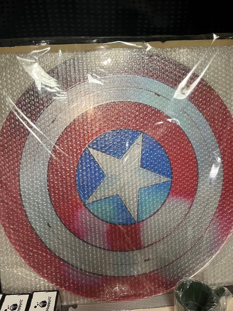 キャプテンアメリカ　ハッピーくじ　セット売り