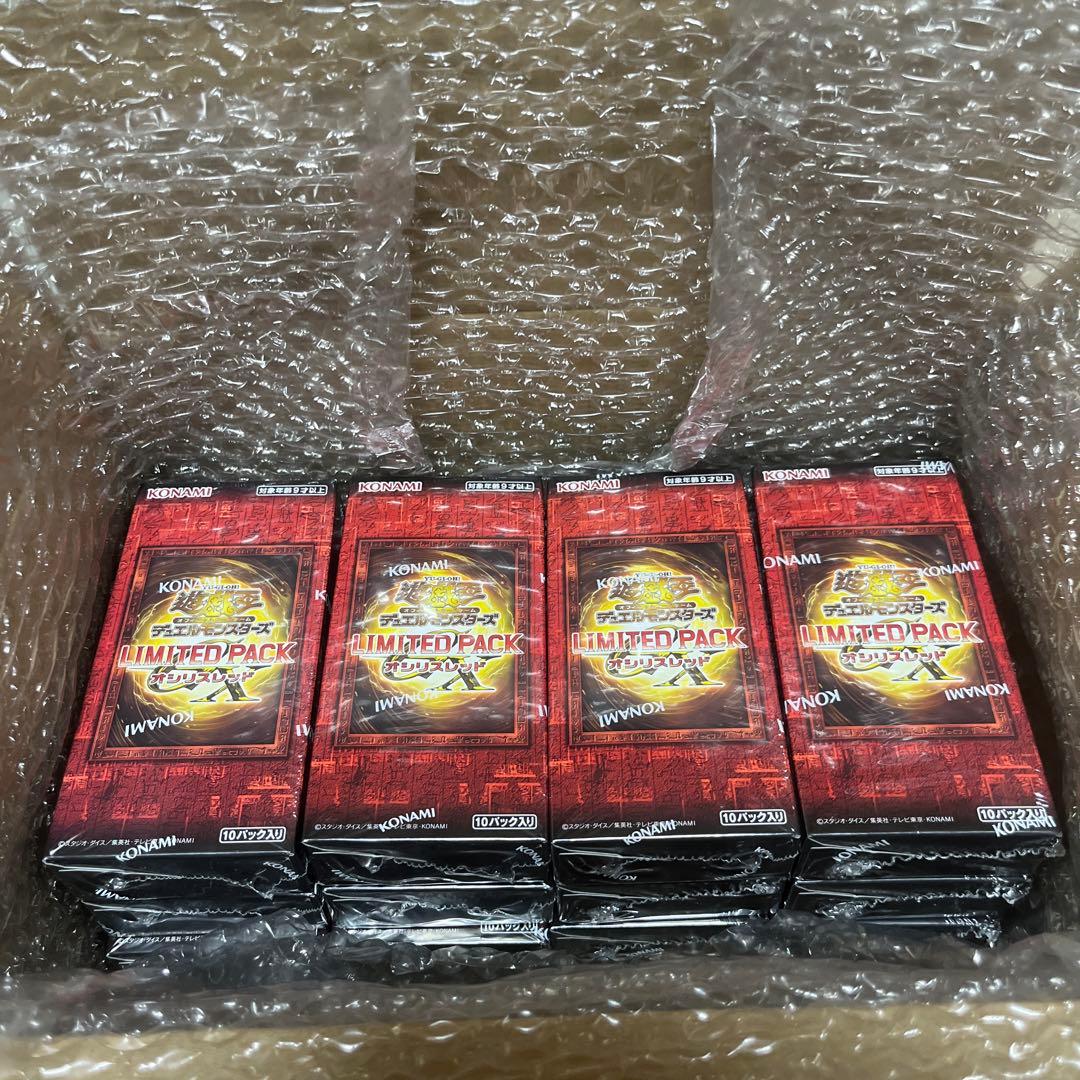 遊戯王　LIMITED PACK オシリスレッド　12box