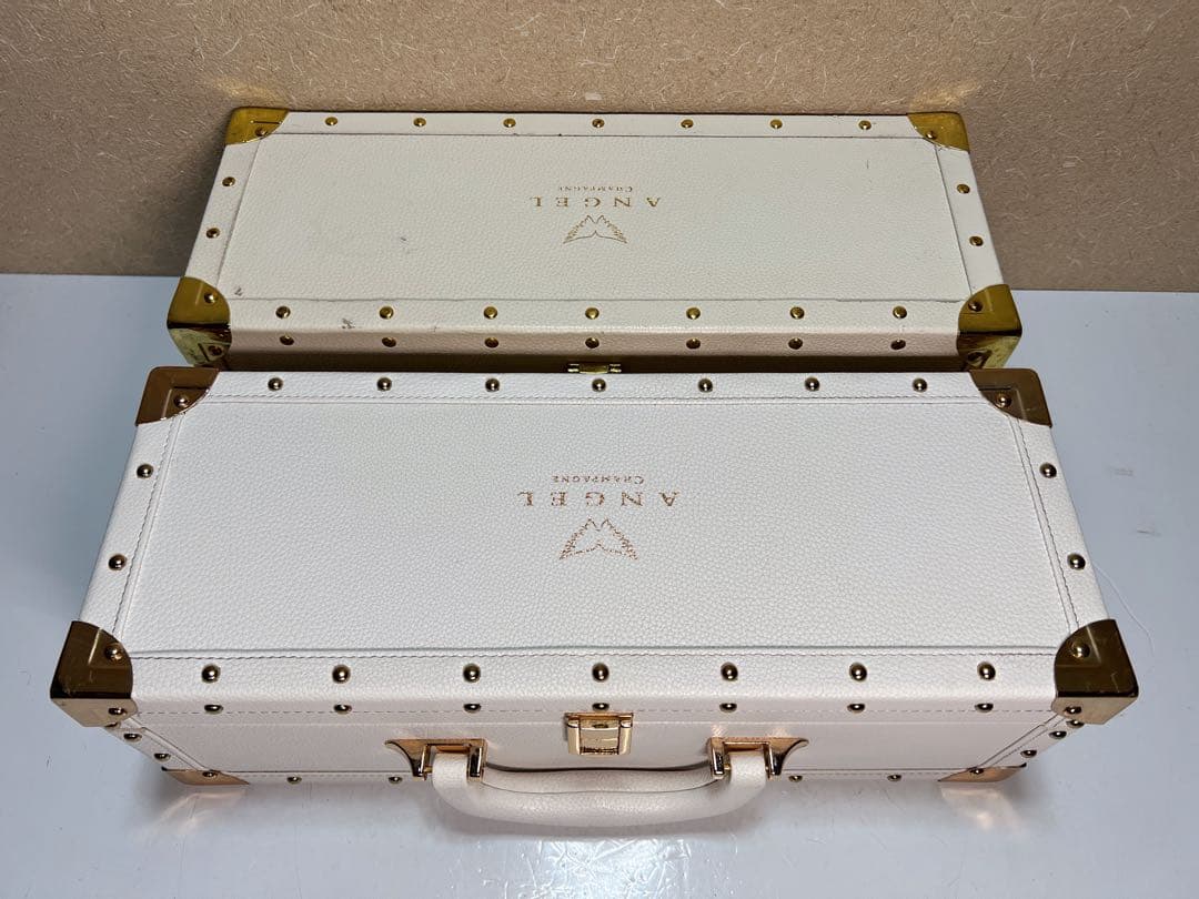 エンジェル シャンパン ロゼ 白と青 箱付き（2セット）