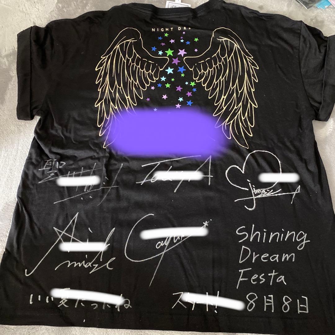 うたプリ　KM☆UP Shining Dream Festa サイン入りTシャツ