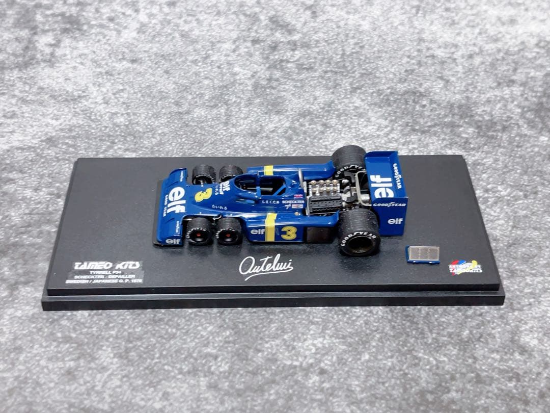 タメオ　1/43 タイレル P34 1976 日本GP 富士スピードウェイ #3