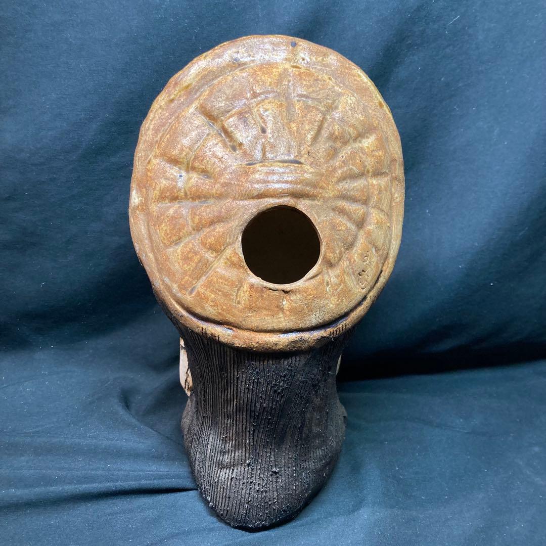 《狸庵》たぬきや総本店狸庵 置物 手づくり狸