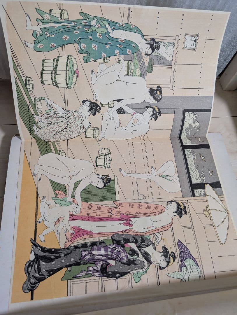 浮世絵版画集NO.1 日本美術社 1956年発行　英文併記　希少✨️